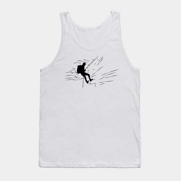 Canyoning Tank Top by Johnny_Sk3tch